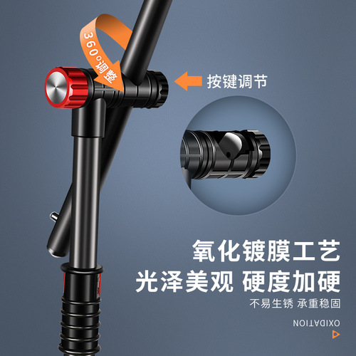 New walking stick fishing umbrella universal large fishing umbrella thickened black plastic walking stick umbrella rainproof sun protection umbrella fishing gear