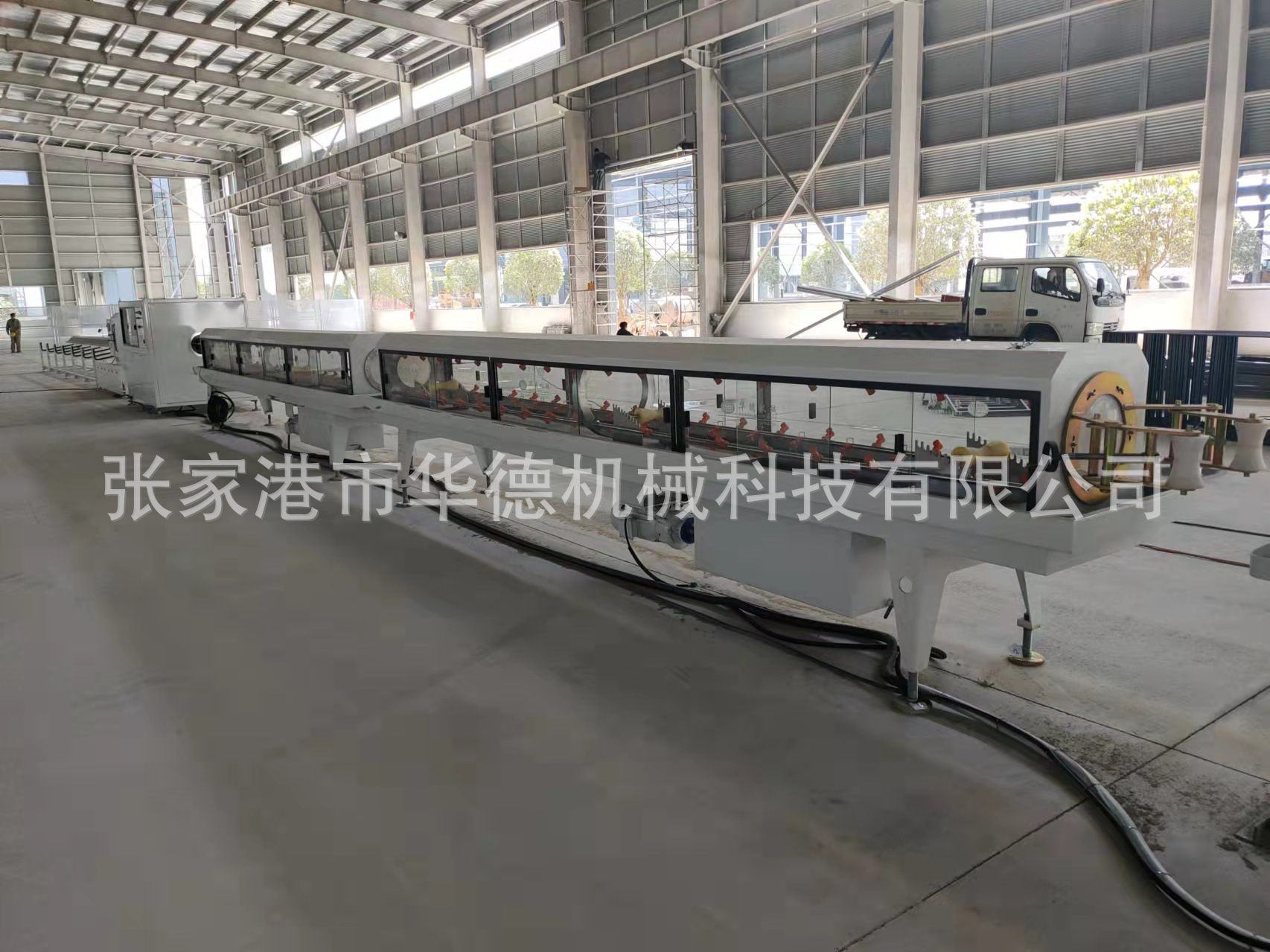 HDPE water supply mining pipe extruder HDPE water supply mining pipe extruder