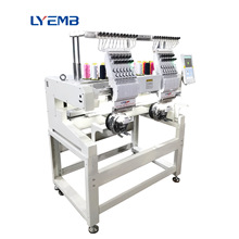 双头绣花机帽绣机T恤刺绣高精度LYX-1202工厂直销小型多功能