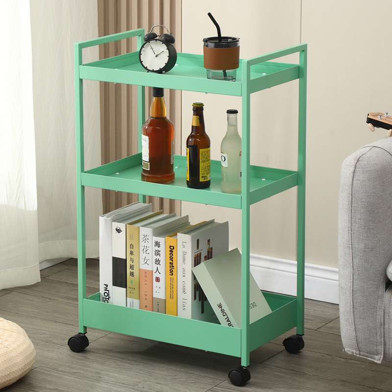 rack de almacenamiento de fábrica de fuente tipo pequeño carro móvil rack de metal