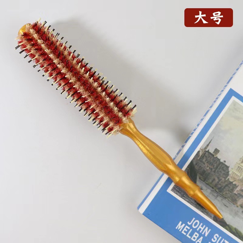 로그 꼬리 롤 빗 큰