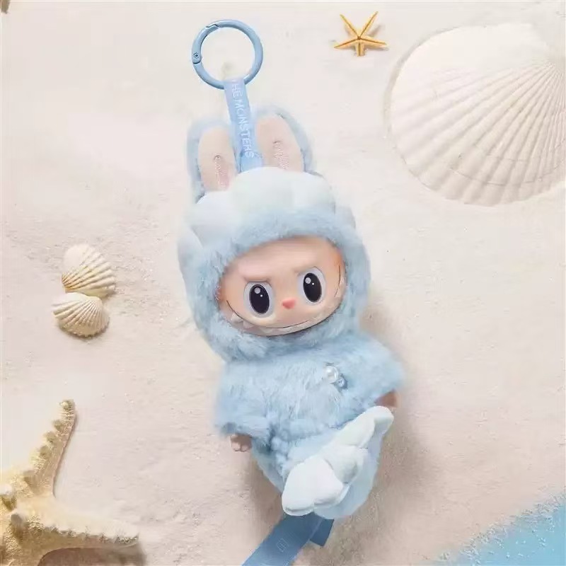 バブルマート ラバーグッズ ぬいぐるみ LABU シンガポール新商品 フィッシュテールライオン ラバーグッズ フェイスハンガー トレンド クリエイティブ|undefined