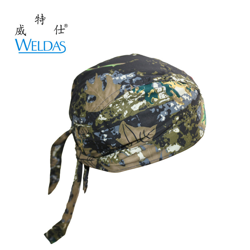 威特仕23-3601火狐狸披肩劳保防尘阻燃防烫头套电焊工专用帽子