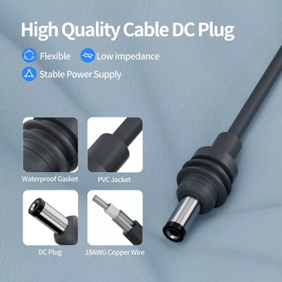 Siqaret yandırıcısı Charging Power Cord Dc 12-24V