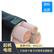 家裝銅芯電力電纜YJV5芯低壓電力電纜10-400平方重慶現貨供應包郵