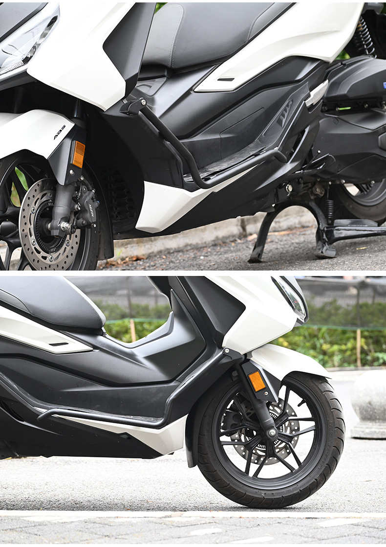 Suitable for Honda Fosha 350 Bumper Anti-Fall and Anti-Collision Carbon Steel Front Bumper Scooter Bumper Modification Accessories