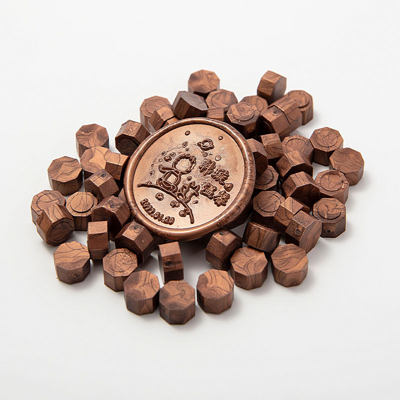 Cera de pintura al fuego, juego completo de sellos de pintura al fuego, octogonal, transparente, colorido, bolsa de colores mezclados, cera, venta al por mayor barata