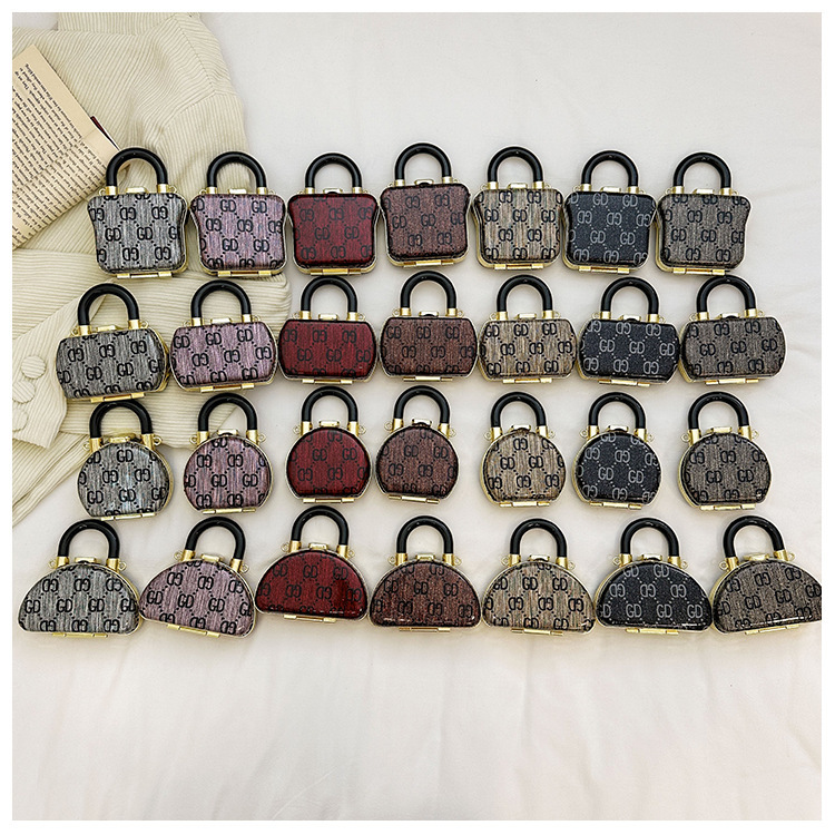 Mini Bag Small Handbag 2026 New Cross-Border Lipstick Bag Coin Purse Small Chanel-Style Crossbody Decorative Bag Chain Women's Bag Mini Bag Small Handbag 2026 New Cross-Border Lipstick Bag Coin Purse Small Chanel-Style Crossbody Decorative Bag Chain Women's Bag
