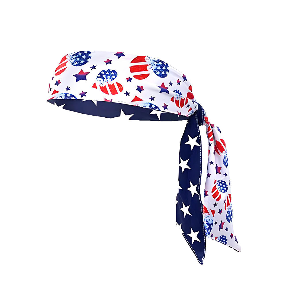 Personalizado 2026 Estados Unidos, Canadá y México, diadema de la Copa del Mundo, accesorios para los fanáticos, decoración de eventos deportivos, diadema impresa, pañuelo personalizado