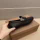 Guangzhou Men's Shoes Big Brand Peas Shoes Slip-on Wear-resistant Fashionable Flat Bottom