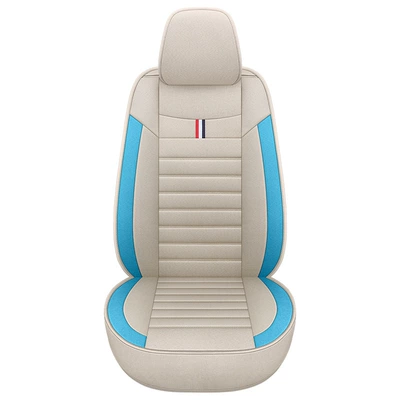 four seasons universal wear-resistant durable – Universal seat cover - like-water-blue-one-single-seat-in-the-front-row-no-8-linen-style