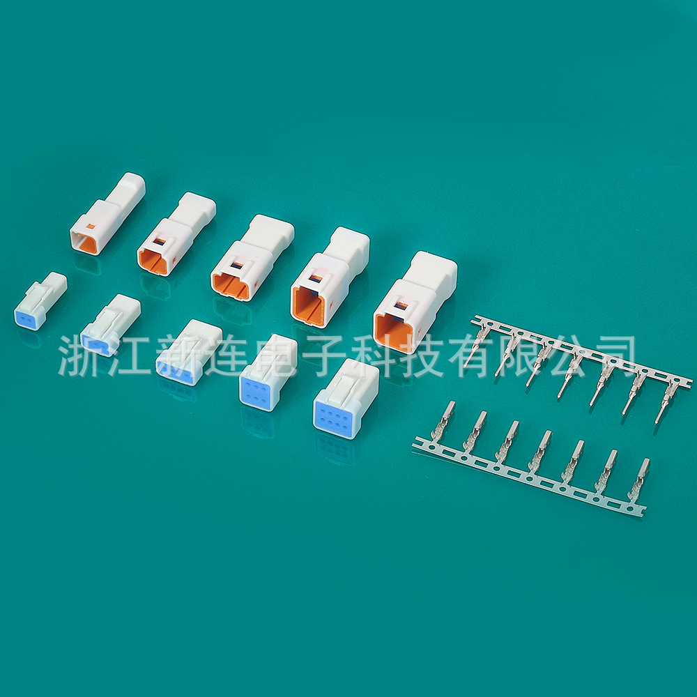 替代JWPF 孔位齐全 JST汽防水车连接器 wafer针座插座厂注塑