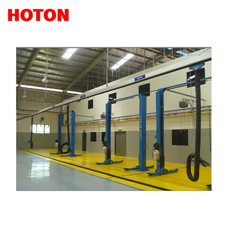 上海衡臣出口各类汽车维修设备（衡臣2天圆满完成10个柜装箱）