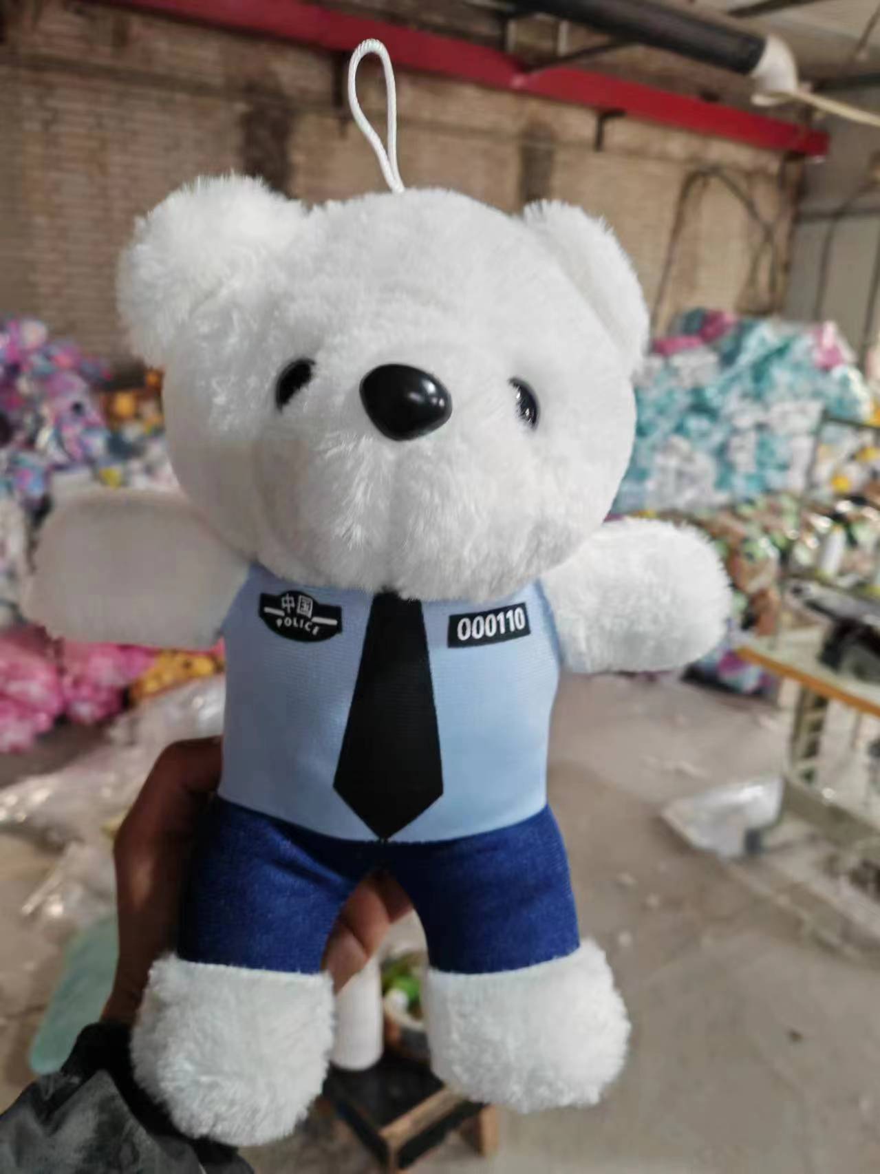 Lindo de ocho pulgadas de peluche de juguete muñeca boda lanzando muñeca regalo al por mayor logo
