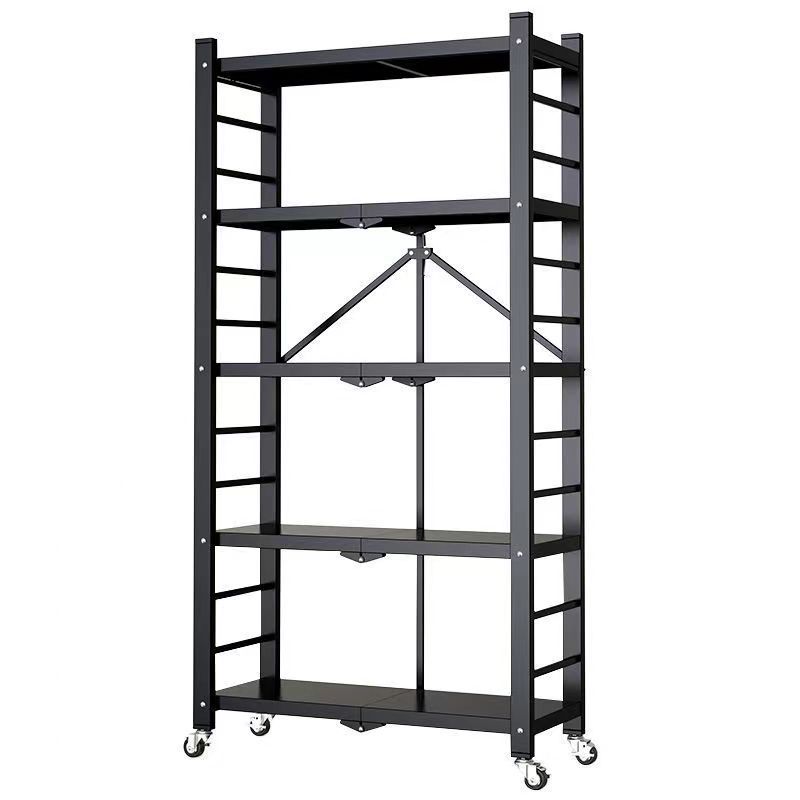 Estantes de venta directa de fábrica, instalación gratuita, estante de almacenamiento para el hogar, estante de almacenamiento de cocina, estante de almacenamiento de vajilla de horno microondas multicapa
