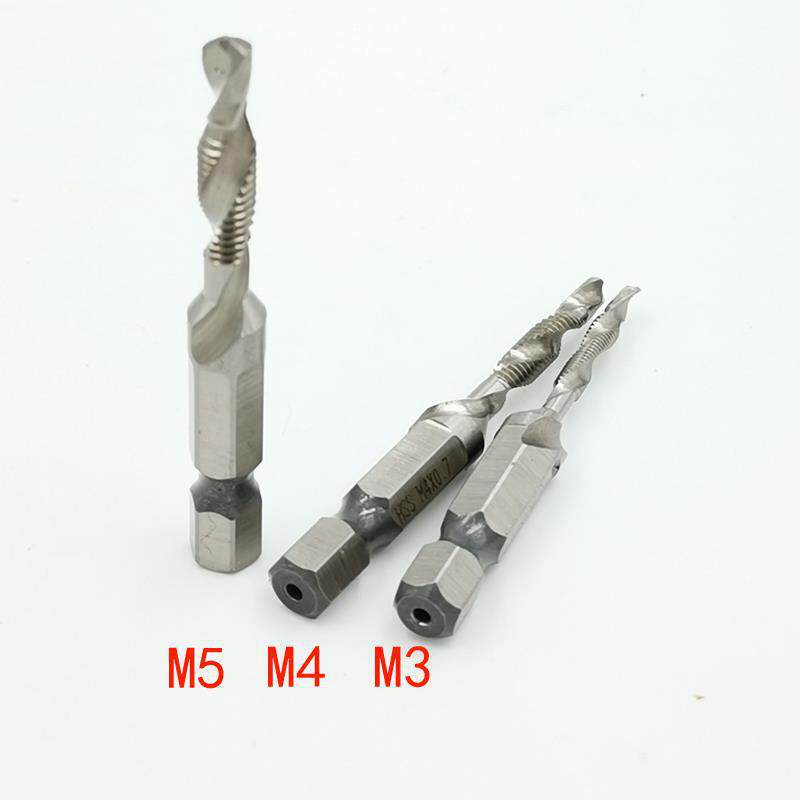 Conjunto de moldeo de una sola vez para broca eléctrica hexagonal hexagonal de cone de alambre compuesto para máquina de perforación y tapping integrada