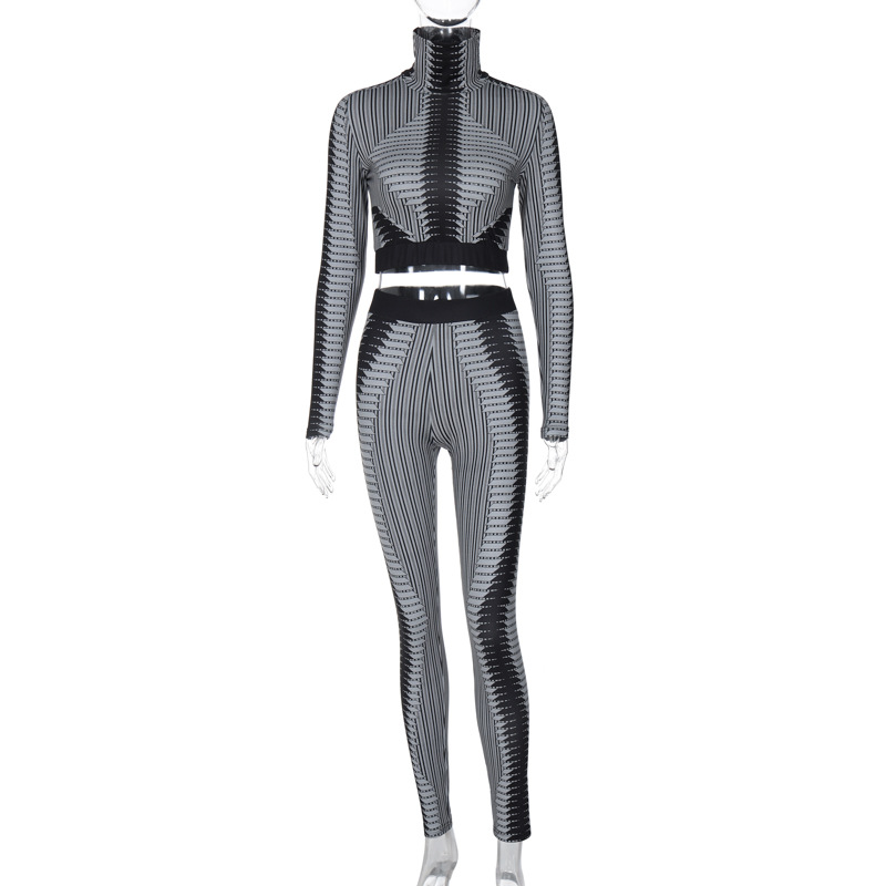 Completo pantalone donna con maglia maniche lunghe e pantaloni_voghion.com