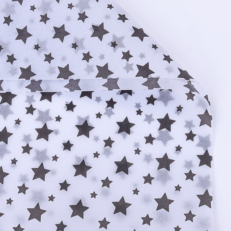 Papel de copia plegable metálico 20 hojas 50x70cm papel de tejido de Navidad papel de pera en stock papel de embalaje