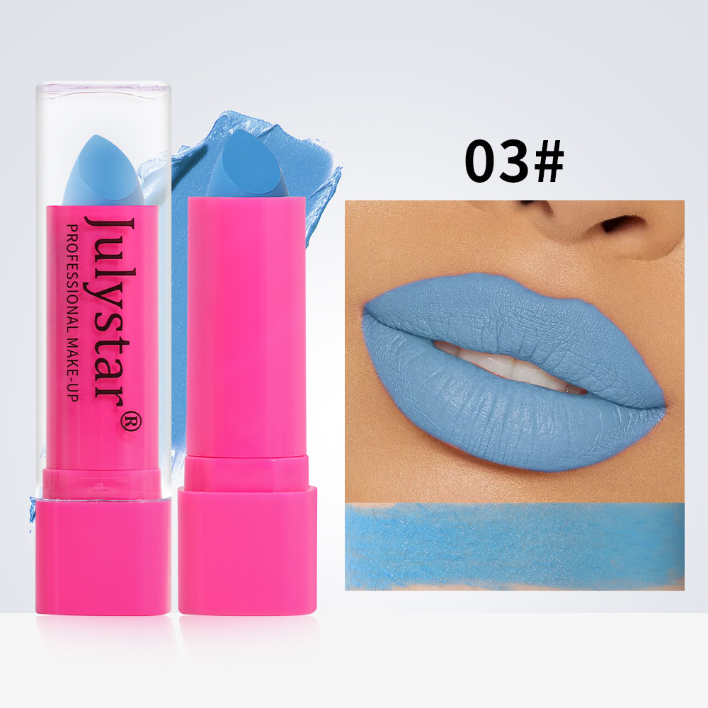 Makeup Halloween Colorless Non stick Cup Black Monochrome Natural and Long lasting Matte Lipstick_voghion.com