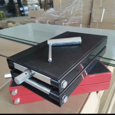 Motorcycle lift table, repair bench, Avtomobil fırlanan platformaları - wide-body-thickened-platform-black
