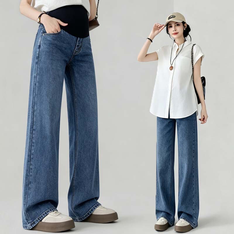 Cross-border e-commerce best-selling maternity pants, export-quality maternity jeans, available for Amazon and European/American markets, with one-piece drop shipping Cross-border e-commerce best-selling maternity pants, export-quality maternity jeans, available for Amazon and European/American markets, with one-piece drop shipping