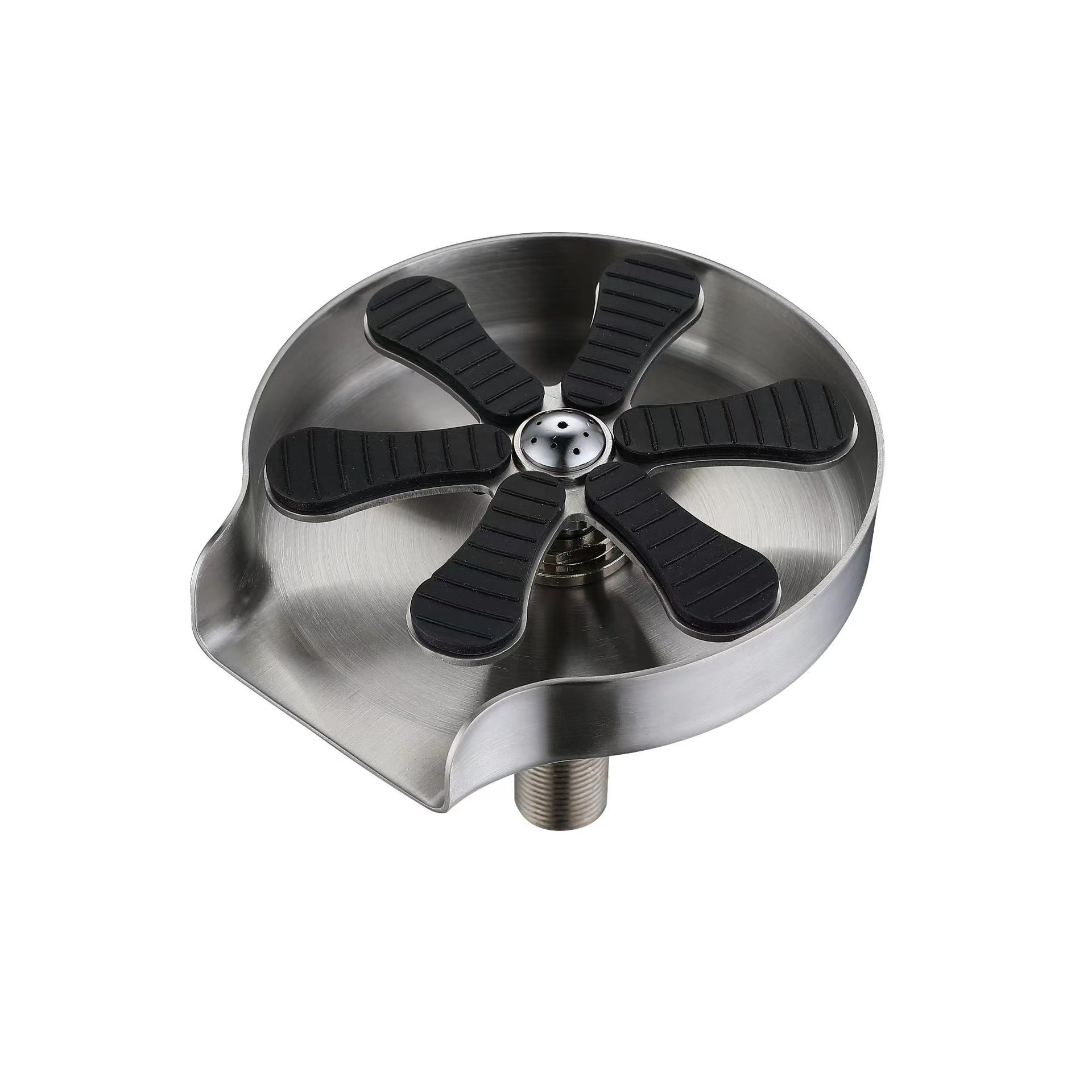 Cross-border bar counter sink stainless steel cup washer, high-pressure press-type automatic cup rinser, rotary cleaner Item Picture