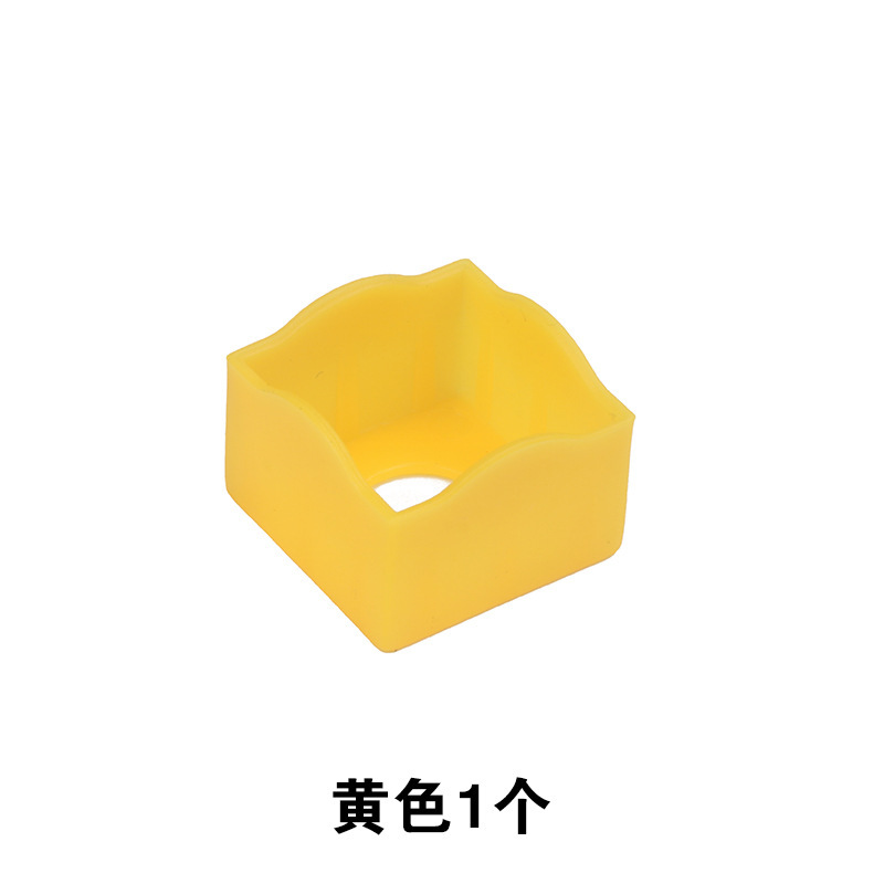 1 yellow chocolate powder set 1