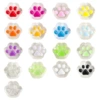 Transparent bottom cat paws randomly mixed