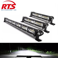 汽车LED长条灯小单排工作灯7寸 14寸 20寸越野车灯中网改装射灯