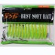 Sinking Paddle Tail Fishing Lure Soft Plastic Baits Fresh Water Bass Swimbait Tackle Gear