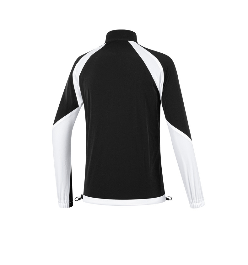 Áo khoác golf trẻ em bé gái chống gió chống mưa cổ đứng dây kéo — YF456-màu trắng, YF456-Đen, YF456-màu đỏ chi tiết 11