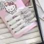 少女卡通简约银色发卡