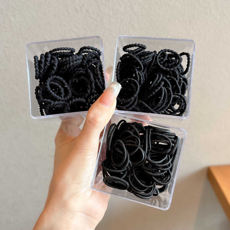 Banda de goma de los niños coreanos para mujeres anillo de cabello 2024 nuevo estilo de alta calidad no lastimar cabello cuerda de cabello accesorios de cabello de cabeza de bebé