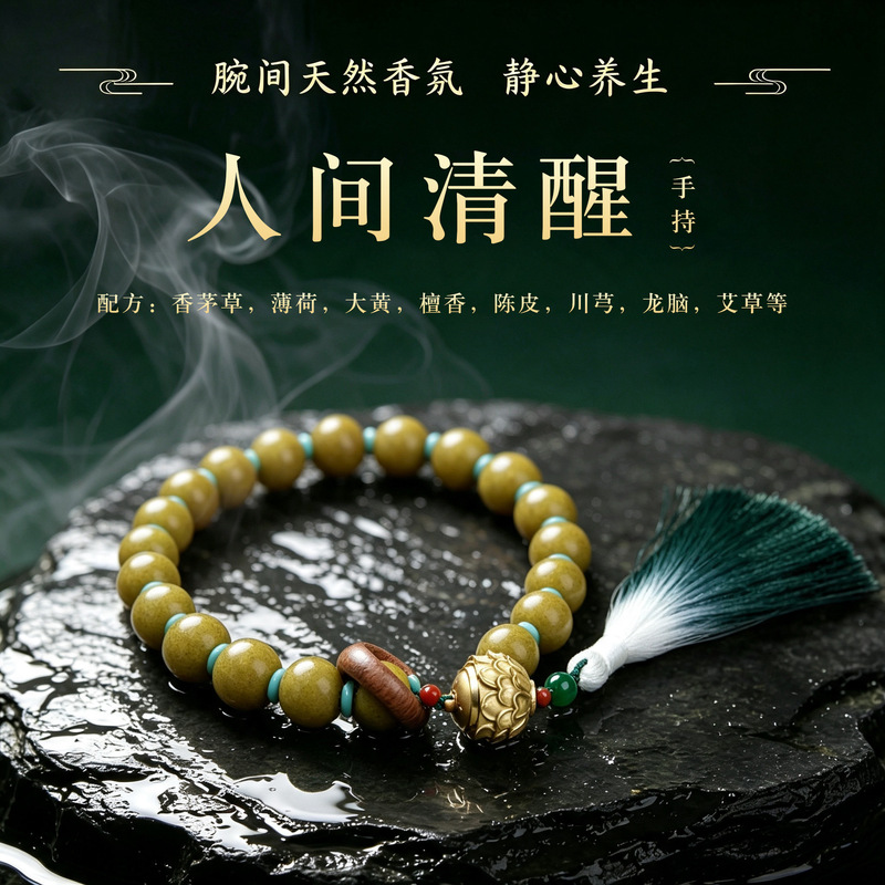 Traditional Chinese Medicine Fragrance Beads Bracelet, Intangible Cultural Heritage Ancient Method Fragrance Beads, Handheld Prayer Beads for Clarity and Awareness, Decorative Hand Bracelet with Fragrance Beads Traditional Chinese Medicine Fragrance Beads Bracelet, Intangible Cultural Heritage Ancient Method Fragrance Beads, Handheld Prayer Beads for Clarity and Awareness, Decorative Hand Bracelet with Fragrance Beads