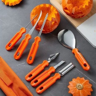 Halloween Pumpkin Carving Knife suit Pumpkin Lantern DIY Carving Tools Pottery Mud Tools Cut Pumpkin Hand Tools