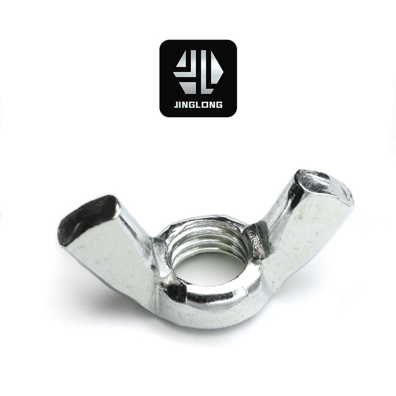 max蝶母元宝螺母镀锌蝶形螺母蝴蝶型螺帽元宝羊角手拧螺丝帽冷蝶