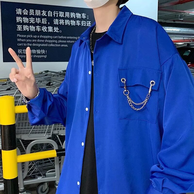 Summer fashionable thin Japanese small shirt