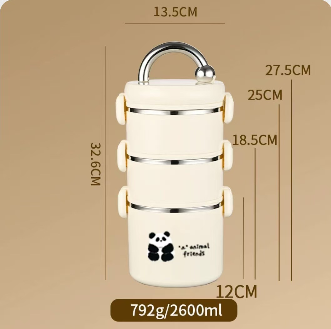 흰색 버클의 세 겹