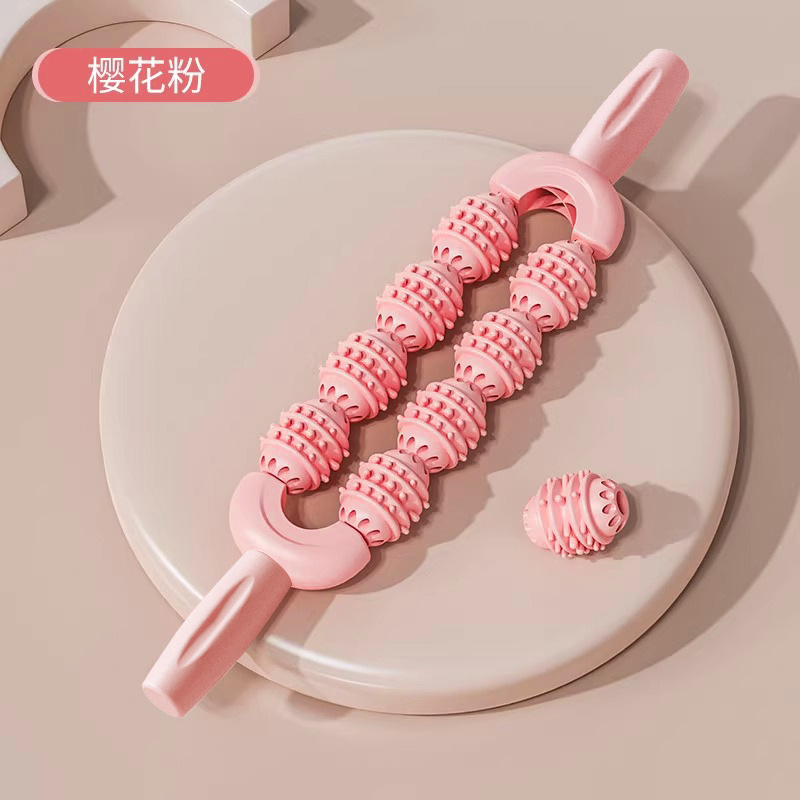 복열 8륜 [사쿠라 핑크] 마사지 스틱