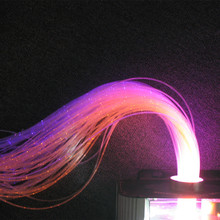 打點光纖絲發光條塑料光纖線閃點光纖網紅光纖燈材料0.75 1.0 1.5