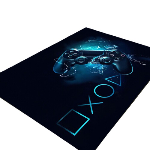 Amazon cross-border game console handle carpet 3D cartoon e-sports video game room full carpet wholesale