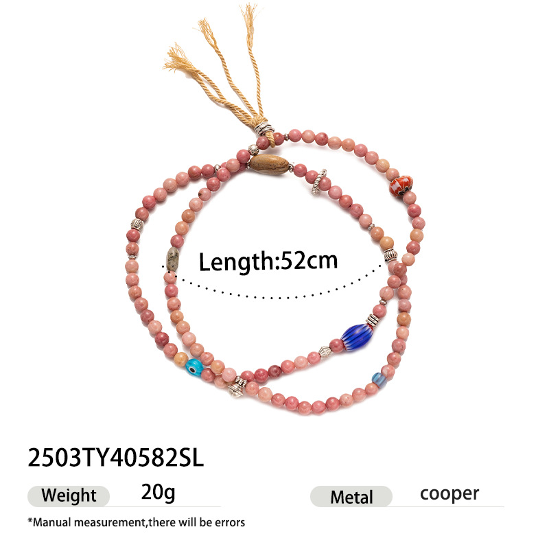 Xingyue Bodhi Pulsera con cuentas Flor de concha Nueva pulsera de piedra roja china Shoushan Piedra de olivina 25 años Nuevo producto