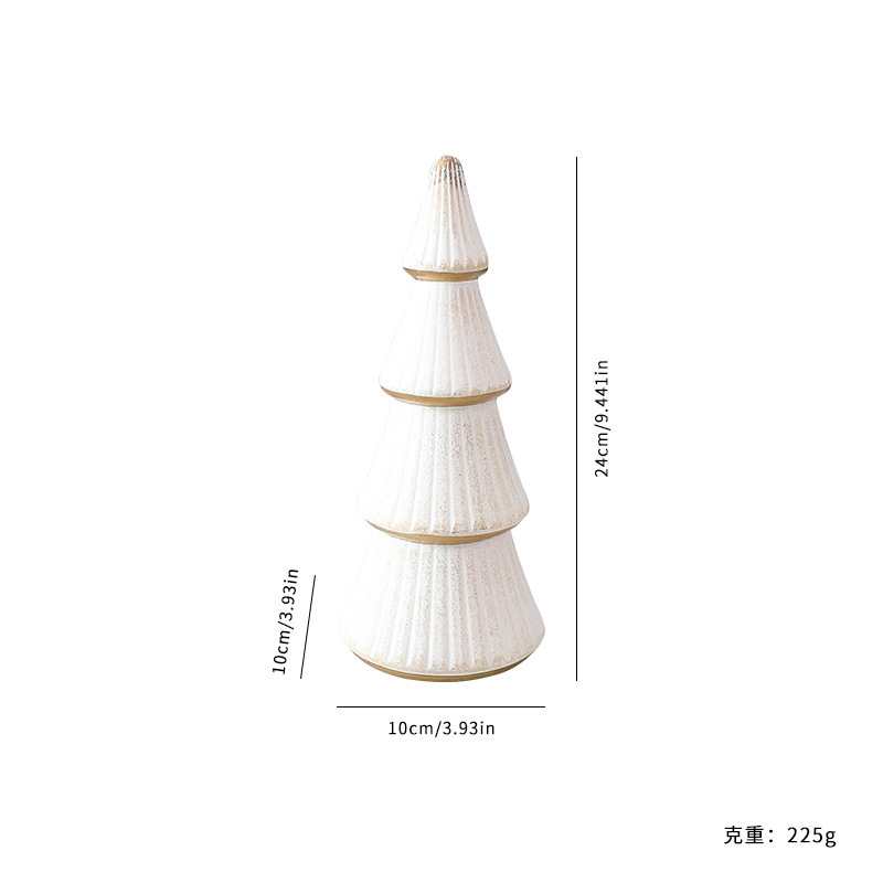 Amazon ventas calientes árbol de Navidad de madera nórdica decoración de árbol de Navidad decoración de escritorio interior de Navidad