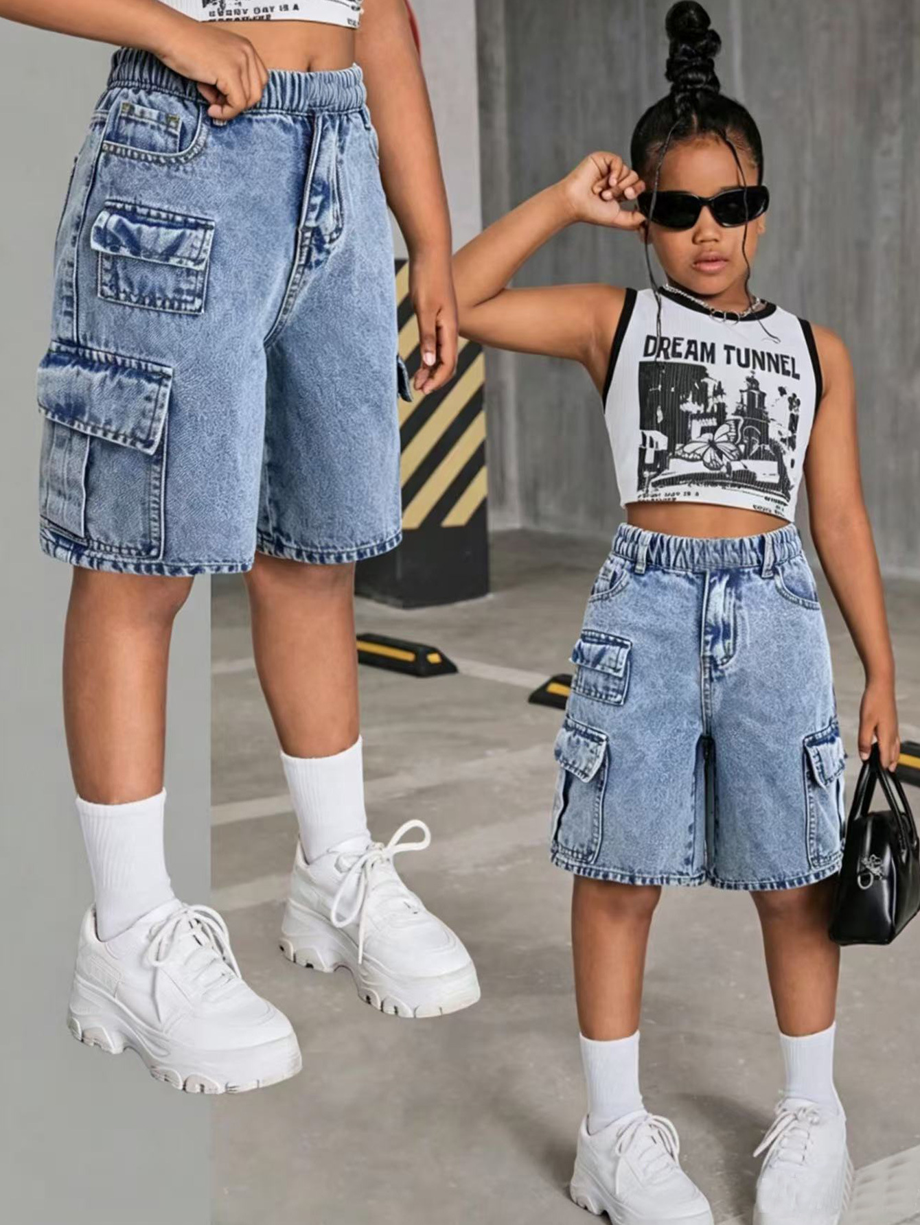 Denim skirt