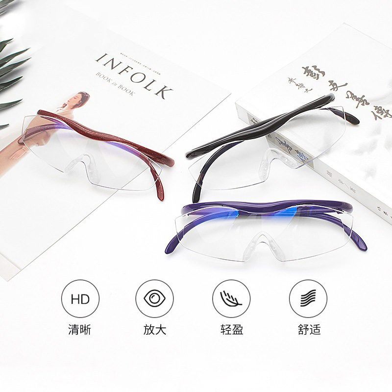New product enlarged old flower glasses 1.8 times Bigvision…