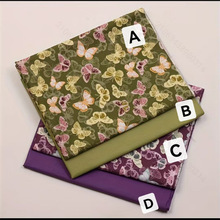 小碎花蝴蝶印花布 家纺四件套床上用品被套床单纯棉面料