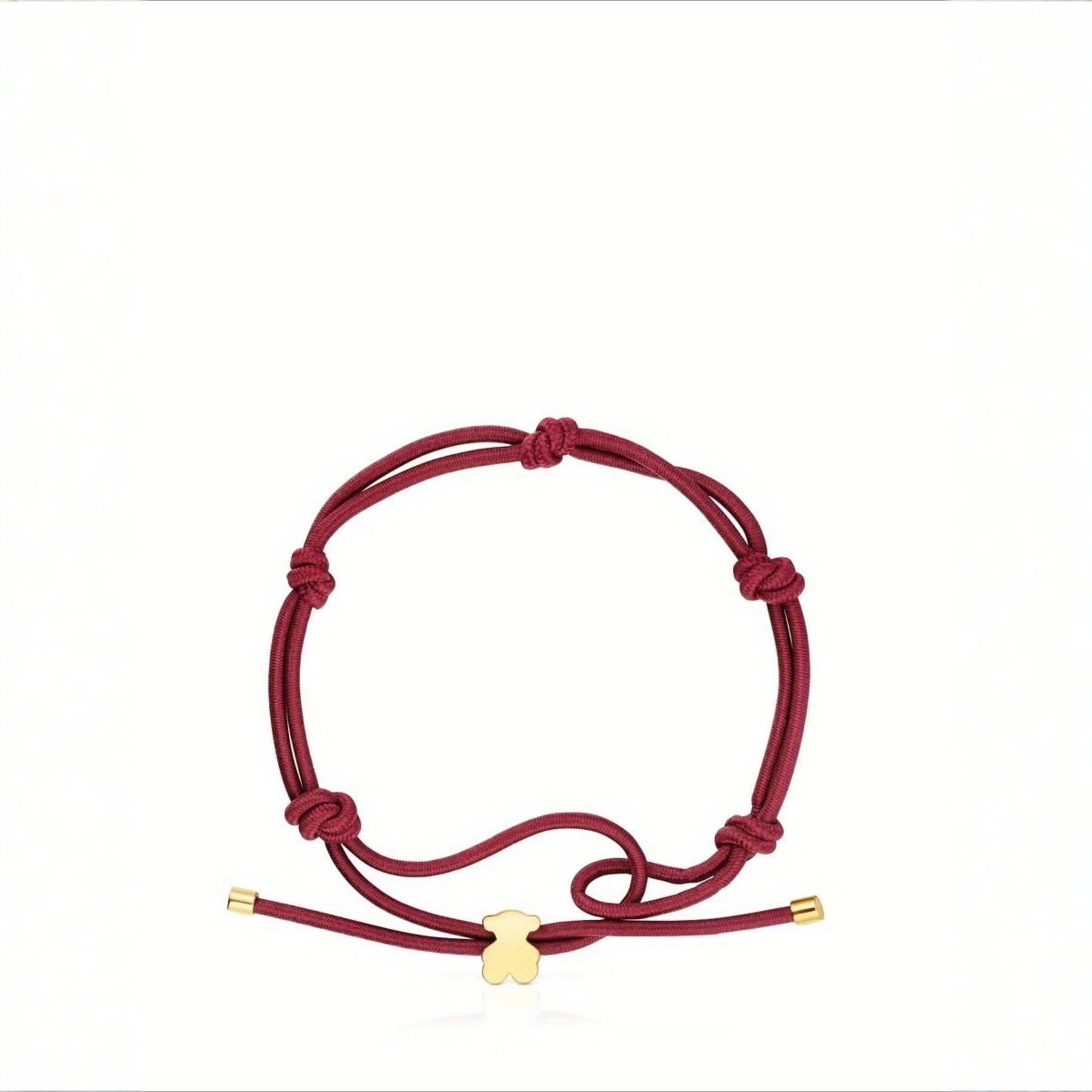 European and American Cross-Border 18K Gold/Silver Bear Braided Bracelet, High-Quality New Style Bracelet Jewelry