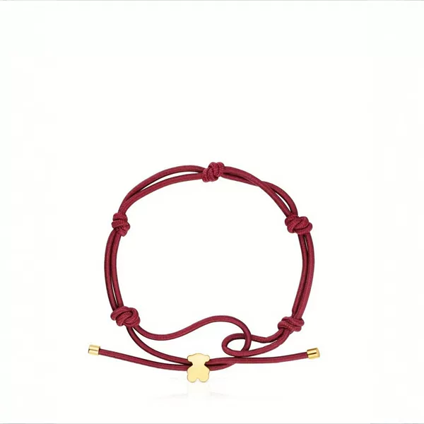 European and American Cross-Border 18K Gold/Silver Bear Braided Bracelet, High-Quality New Style Bracelet Jewelry
