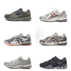 莆田 Haoji は純粋な nb1906 シルバー、シルバー、グレー、ホワイト、グリーン、ネイビーブルー、通気性のあるカジュアルな男性と女性のスポーツシューズです。