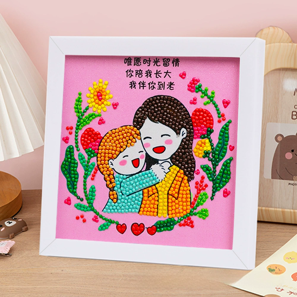 Алмазная мозаика ко Дню матери DIY, детская поделка, праздничные алмазные наклейки, богиня, алмазная картина в подарок маме